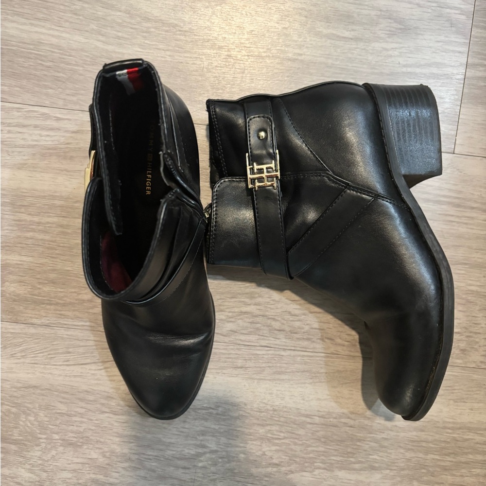 Tommy Hilfiger Black Women's Ankle Boots